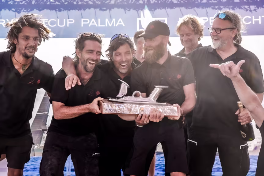 Rose hace historia y conquista la Superyacht Cup Palma por tercer año consecutivo