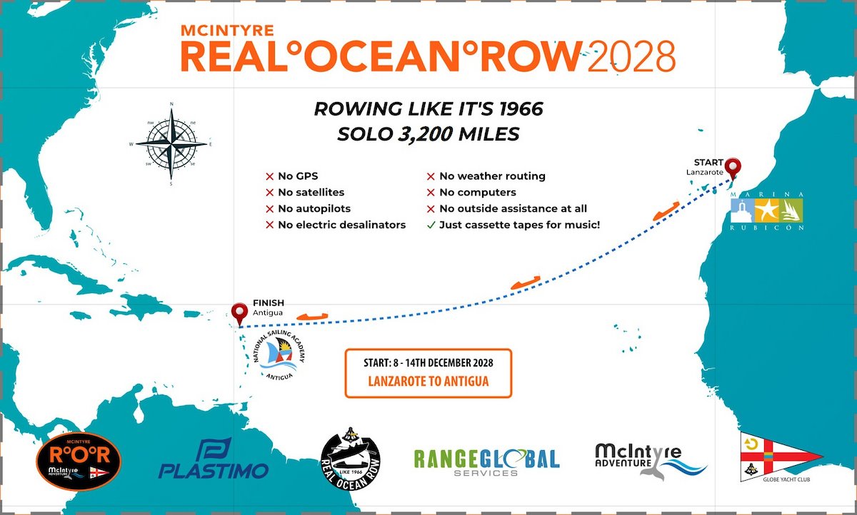 Don McIntyre Launches “Real Ocean Row”: A Retro Atlantic Race Like It’s 1966